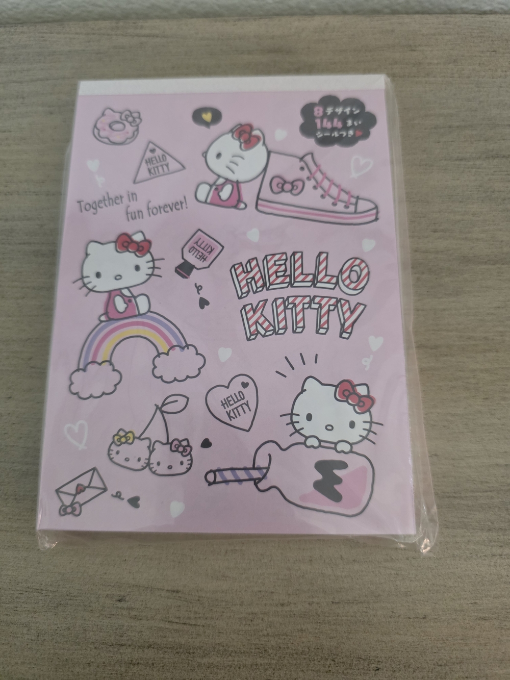 Hello Kitty Pink Note Pad